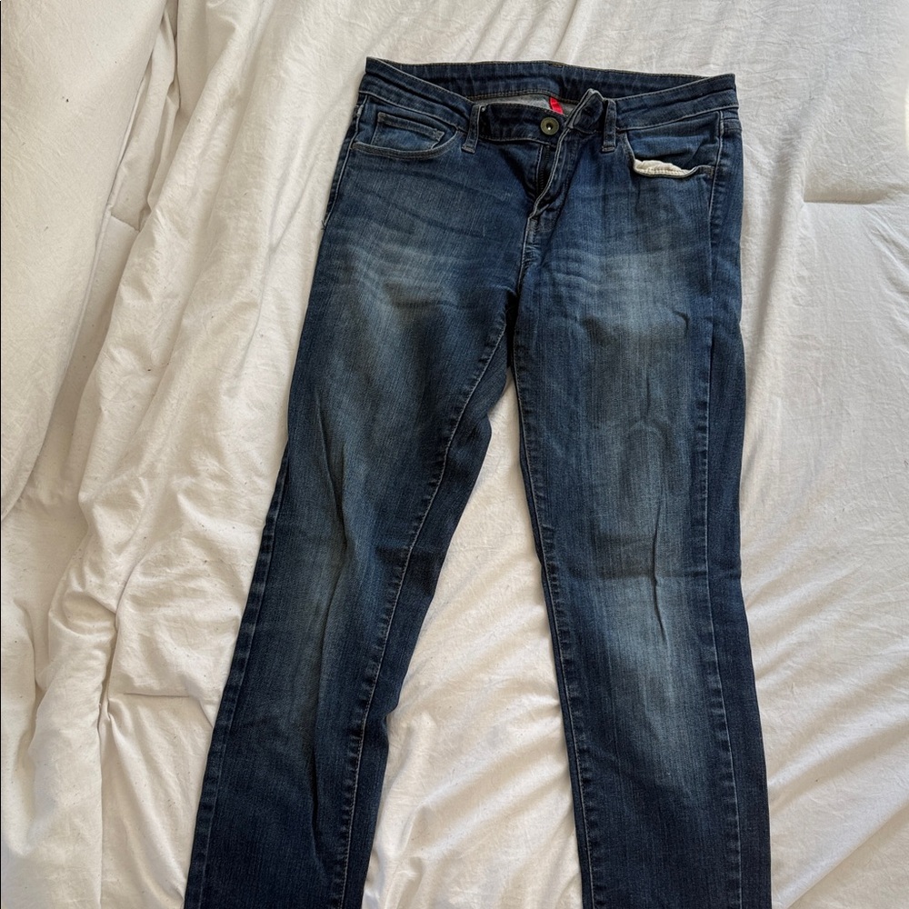 Uniqlo Blue Women's Skinny Jeans